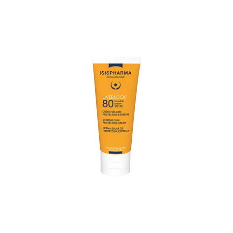 ISISPHARMA Uveblock Spf80 Invisible X 40Ml Línea Estética