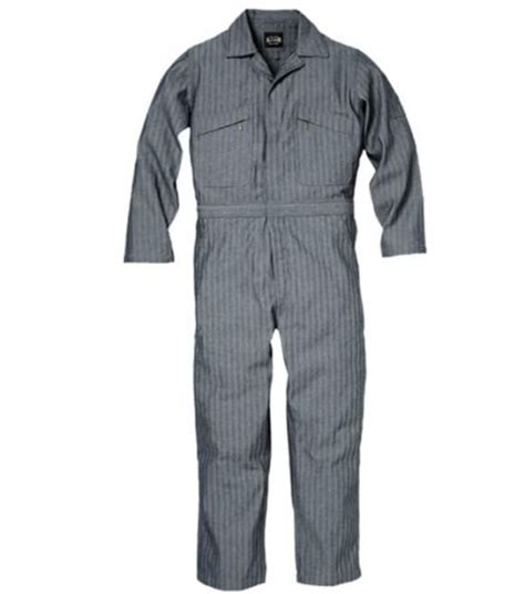 Key Mens Fisher Stripe Long Sleeve Coveralls 99518 Wilco Farm Stores