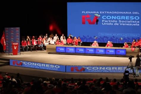 Arrancó la plenaria extraordinaria del IV Congreso del PSUV PSUV