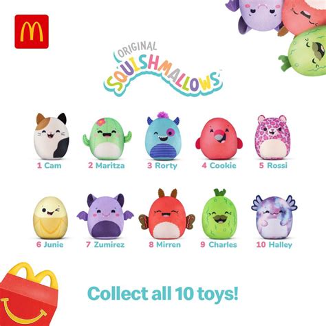 pc mcdonalds squishmallows mcdo happy meal toy sold  gabbys