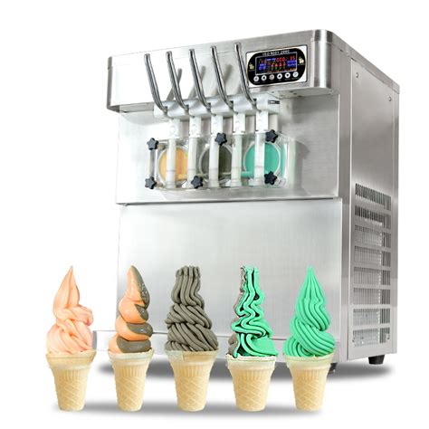 Buy Kolice Commercial Desktop Flavors Soft Serve Ice Cream Machine