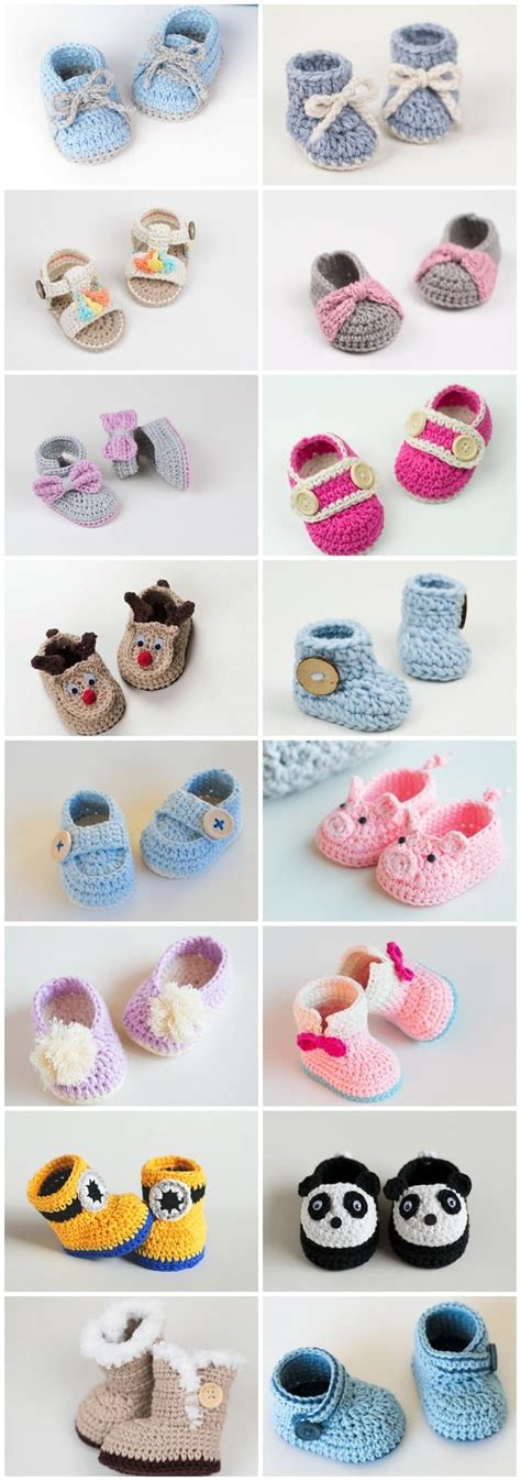 Simple Crochet Baby Booties Crochet Kingdom