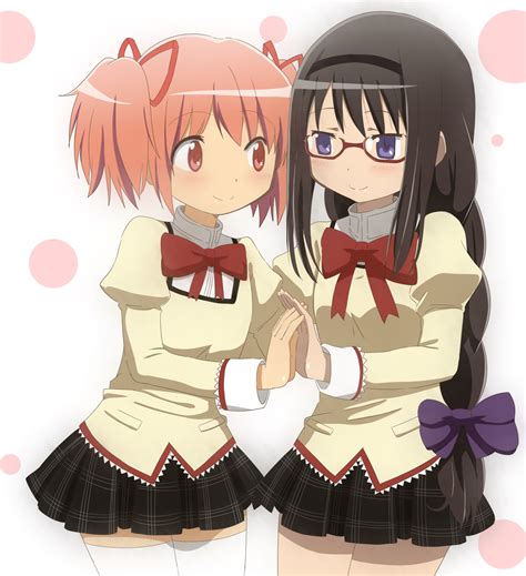 Madoka and Homura - Puella Magi Madoka Magica by KurumiErika on DeviantArt