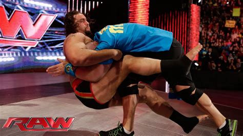 Rusev And Lana Honor The Career Of John Cena Raw February 9 2015