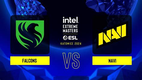 Falcons Vs NaVi Map 2 Mirage IEM Katowice 2024 Group A YouTube