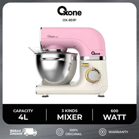 Jual Oxone Ox 851p Ox851p Sakura Pink Standing Mixer Master Series 4 L