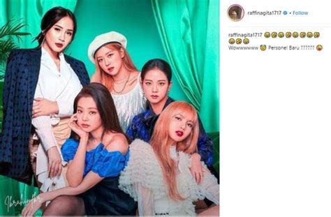 Nagita Slavina Unggah Foto Bareng Blackpink Jadi Member Baru