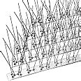 Offo Taubenabwehr Bird Spikes Edelstahl Vogelabwehr M