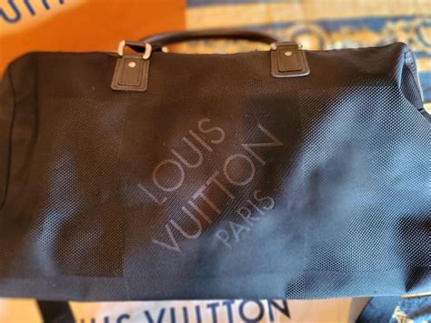 Louis Vuittons Albatros Duffle Bag Damier Geant Canvas Gem