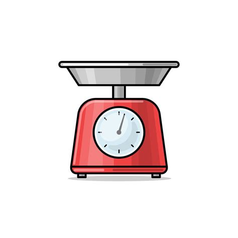 Kitchen Weighing Scale Royalty Free Stock Svg Vector And Clip Art