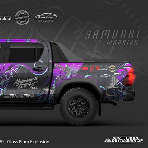 Toyota Hilux Projekt Oklejenia Ma Achowski Projekt