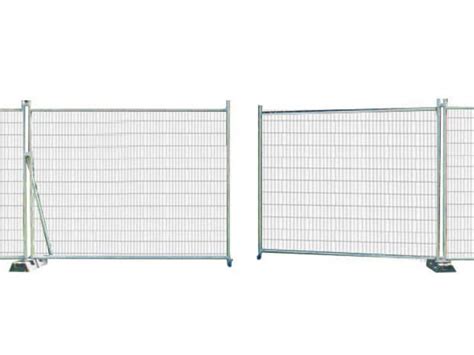 Temporary Fence Gate For Sites Of AU NZ Temporary Fence Usage