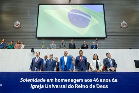 Gilmaci Santos Solenidade Em Homenagem Aos 46 Anos Da Igreja Universal