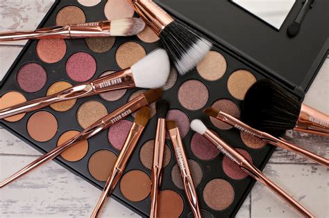 Rose Gold Makeup Brushes Beau Belle Eltoria