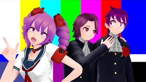 Mmd X Yandere Simulator Drama Club Vines And Dance Compilation Youtube