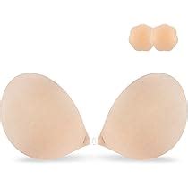 Sayfut Push Up Nude Strapless And Backless Bra Nude Silicone Push Up Adhesive Bra Nude Push Ups