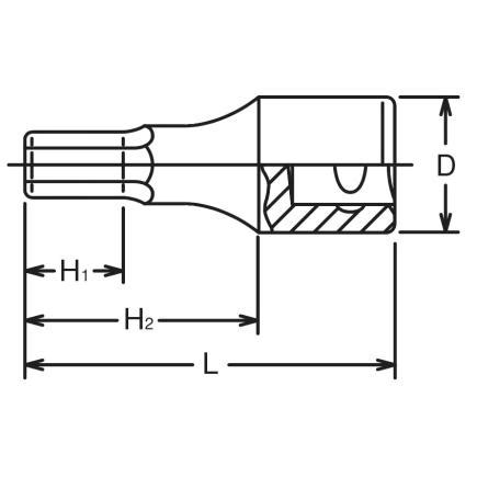 KOKEN 3012M 25 3 3 8 Metric Hex Socket Mister Worker