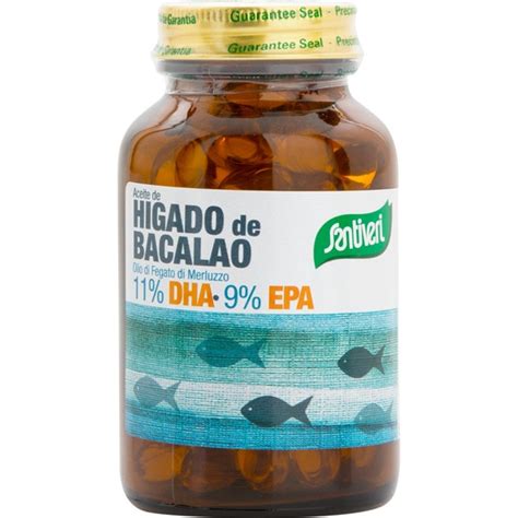 Comprar Aceite De H Gado De Bacalao Envase Perlas Santiveri