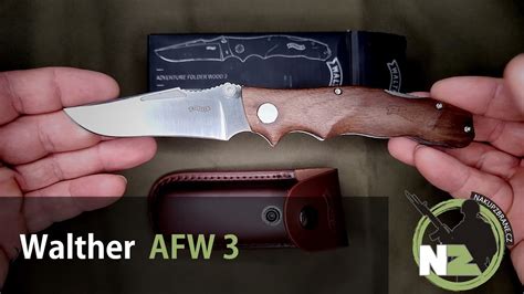 Walther AFW 3 Adventure Folder Wood 3 5 0861 YouTube