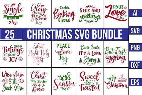 Christmas SVG Bundle By Orpitabd TheHungryJPEG