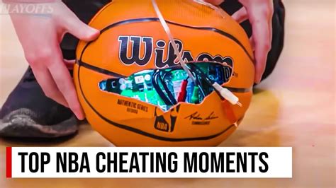 Nba Cheating Moments Youtube