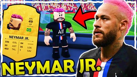 Neymar Jr No Super League Soccer Roblox Youtube