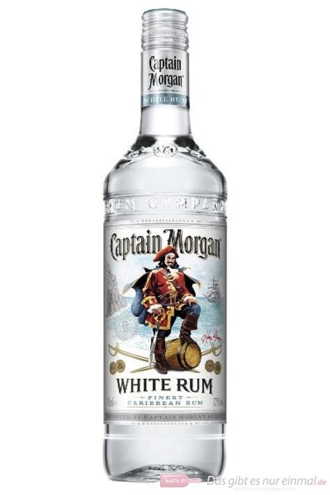 Captain Morgan White Rum 37,5% Ron 1l