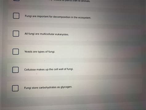 Solved Choose all of the items below that are characteristic | Chegg.com 