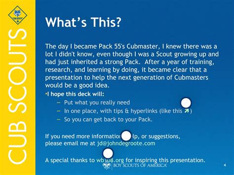 Cubmaster S Toolbox Ppt