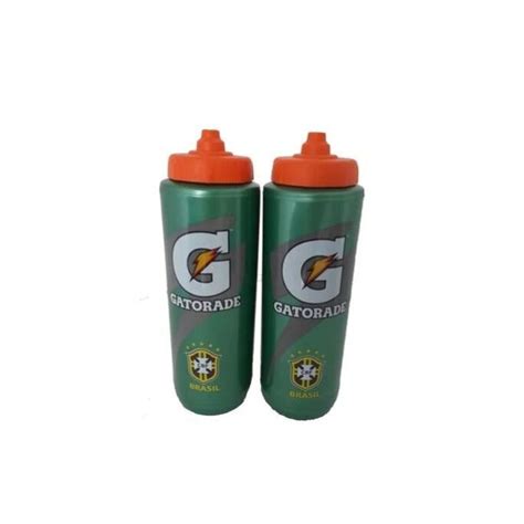 Squeeze Gatorade Seleção Brasileira Cbf 1 Litro Válvula Automática