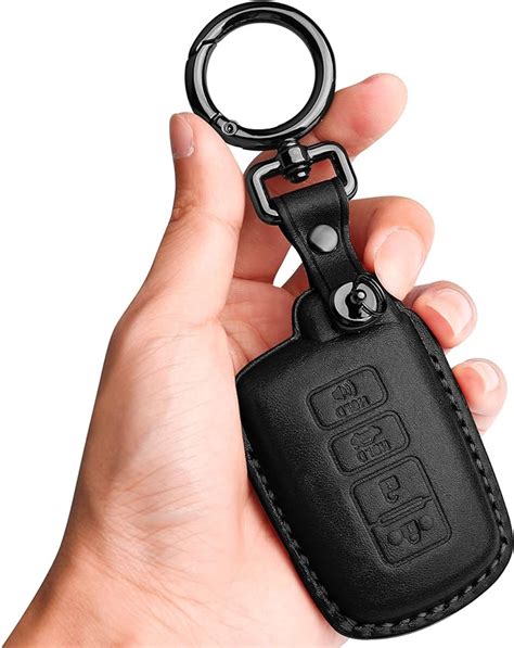 Amazon Tukellen For Toyota Key Fob Cover Genuine Leather With