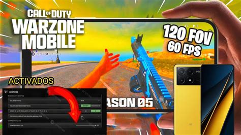 🔥 Warzone Mobile Nuevos 120 Fov Activados AsÍ Se Ven En El Poco X6