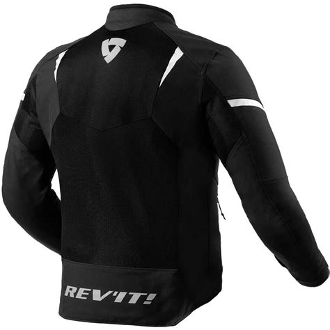 Rev It Hyperspeed Gt Air Summer Motorcycle Jacket Black White For