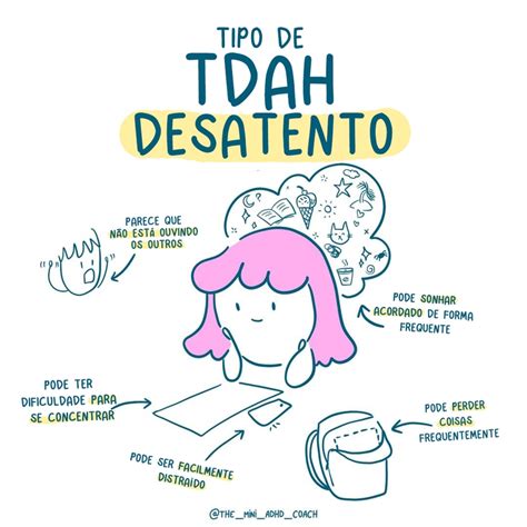 Os 3 Tipos De Tdah The Mini Adhd Coach Blog