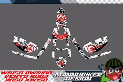 Italika Ws Yamaha Bws Vento Stickers Calcomanias Motonetas En