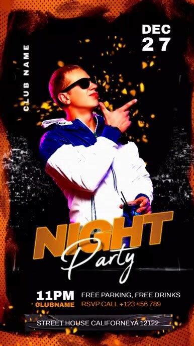 Night Party Template | PosterMyWall