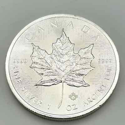 1x Oz Silber 999 Maple Leaf 2018 Canada 31 1 G 5 Dollar Elizabeth II