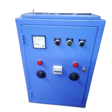 Three Phase V Mild Steel Control Panel Board At Rs In New