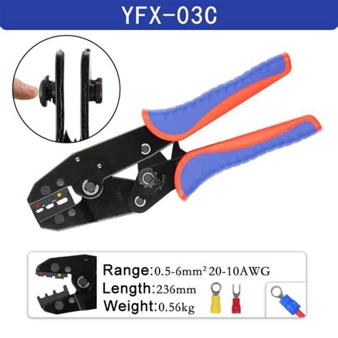 Pince De Serrage Yfx C Ensemble Outils De Sertissage Cliquet