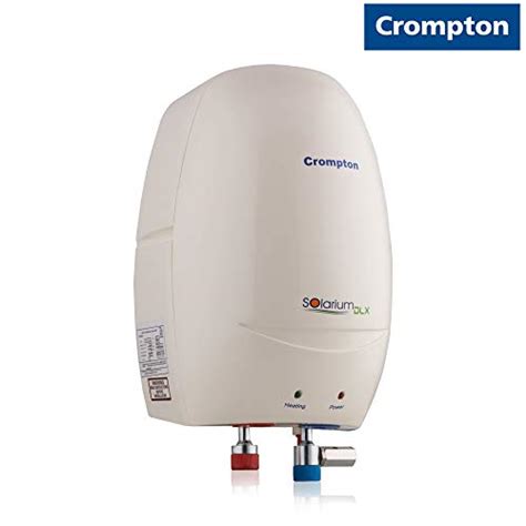 Crompton Solarium Dlx Iwh Pc Litre Instant Water Heater Ivory