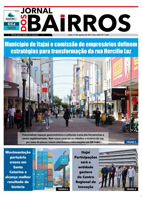 Jornal Dos Bairros 13 Agosto 2021 By Editora Bittencourt Issuu