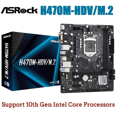 Asrock B460m Hdv Motherboard Specifications On 52 Off