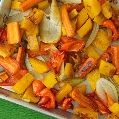 Maple Roast Vegetables Recipe Epicurious