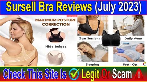 Sursell Bra Reviews July 2023 Legit Or A Scam Site Watch This Video Scam Advice Youtube