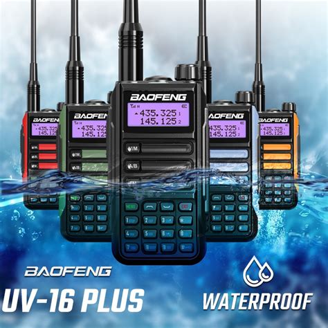 Baofeng Uv Plus Long Range Fm Portable Transceiver Way Ham Radios