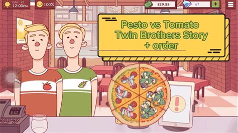 Good Pizza Great Pizza Pesto Vs Tomato Twin Brothers Story Order