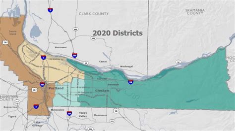 Board Approves New Multnomah County District Boundaries Based On 2020