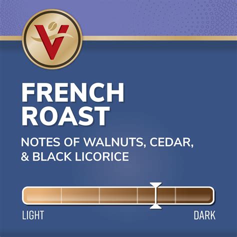 Victor Allens Coffee French Roast Dark Roast 80 Count Single Serve