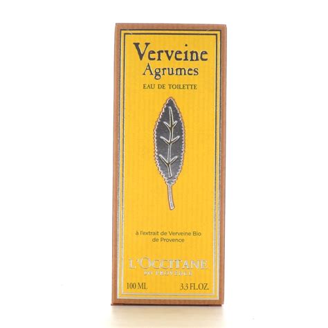 L Occitane Eau De Toilette Verveine Agrumes Effet Tonifiant