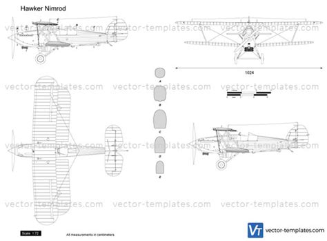 Templates WW2 Airplanes Hawker Hawker Nimrod